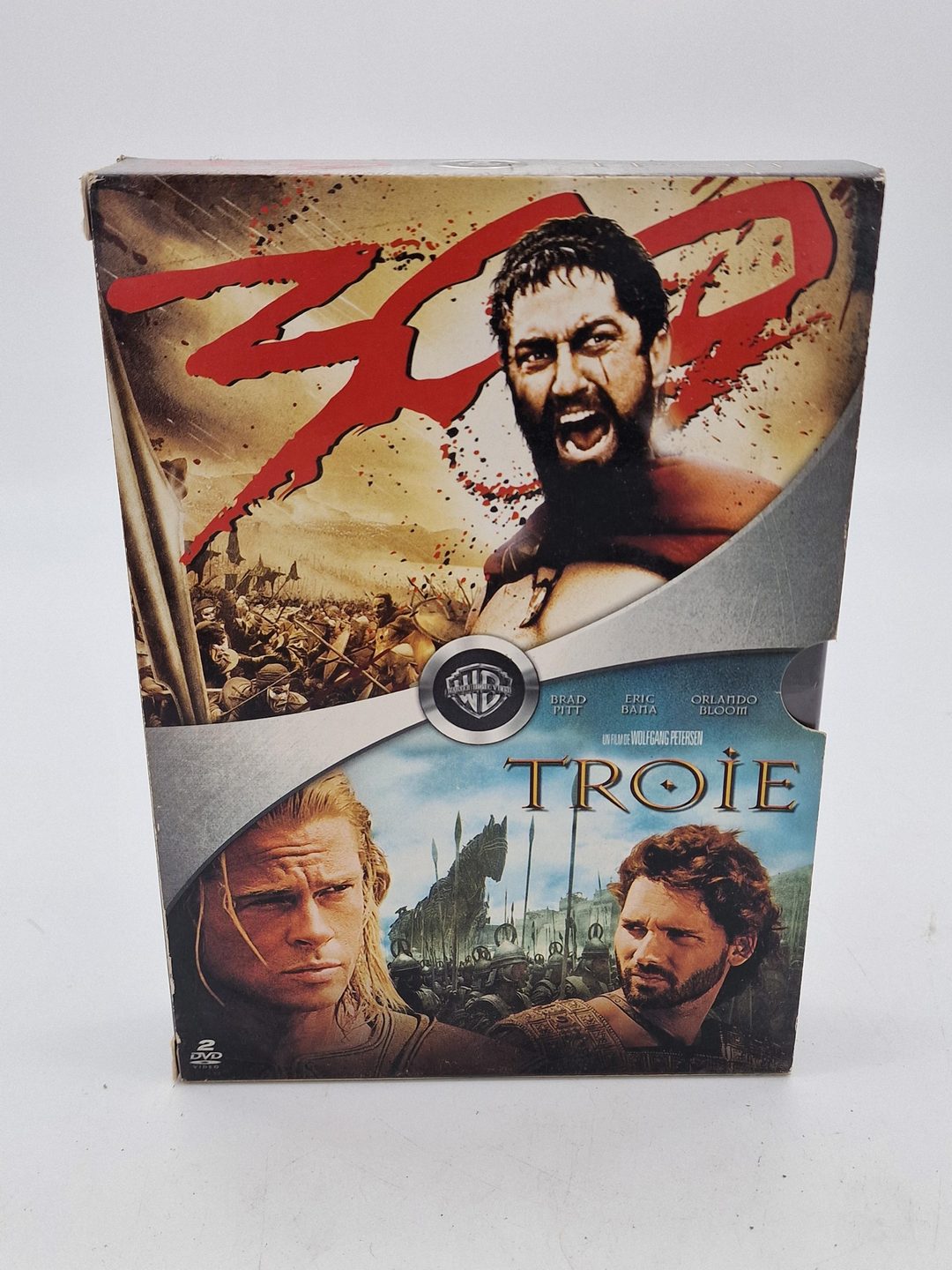 Coffret 300 et Troie 2 films 2 DVD