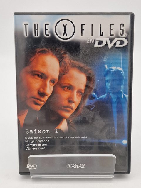 DVD The X-Files Saison 1 – 4 épisodes Éditions Atlas