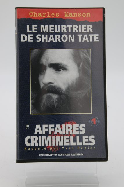 VHS Charles Manson – Le meurtrier de Sharon Tate