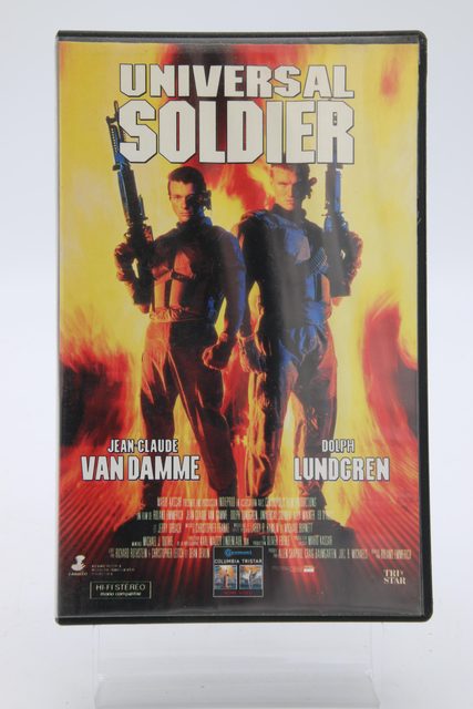 VHS Universal Soldier Van Damme Lundgren