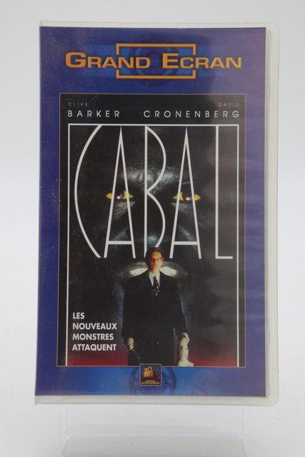 VHS Cabal Clive Barker David Cronenberg