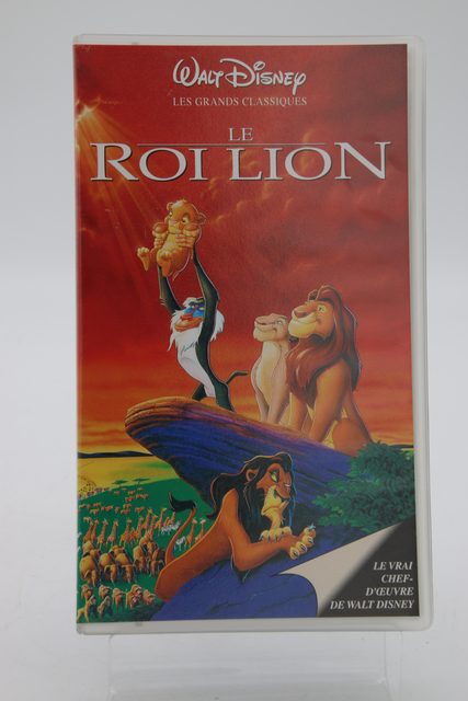 VHS Le Roi Lion Walt Disney