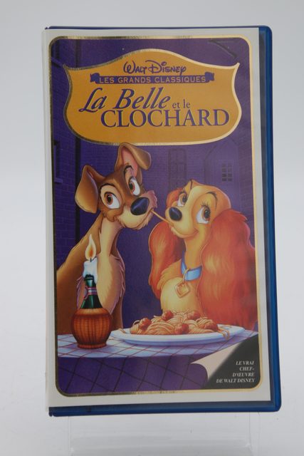 VHS La Belle et le Clochard Walt Disney