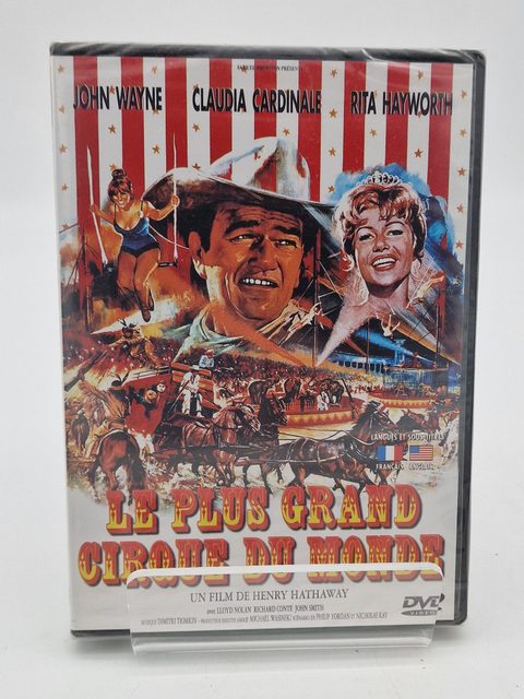DVD Le Plus Grand Cirque du monde John Wayne
