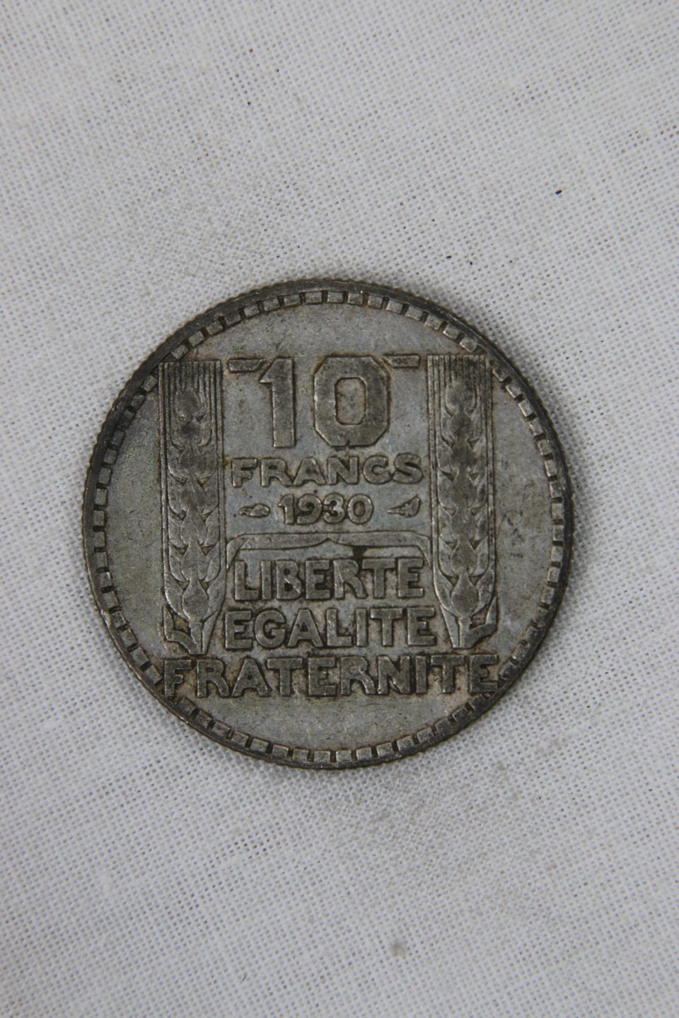 Pièce 10 francs Turin 1930 en argent
