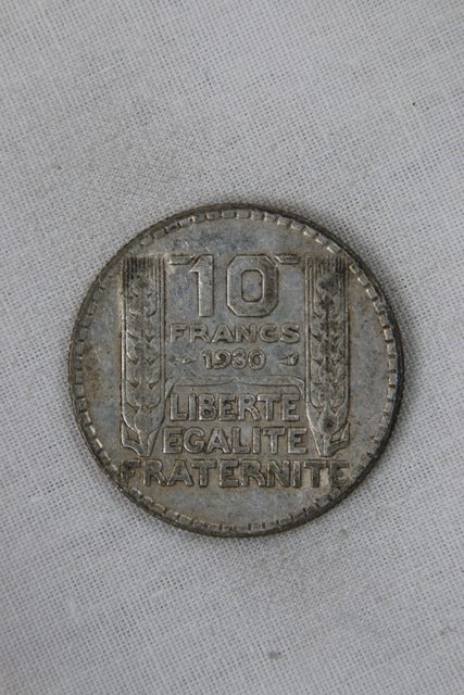 Pièce 10 francs Turin 1930 en argent