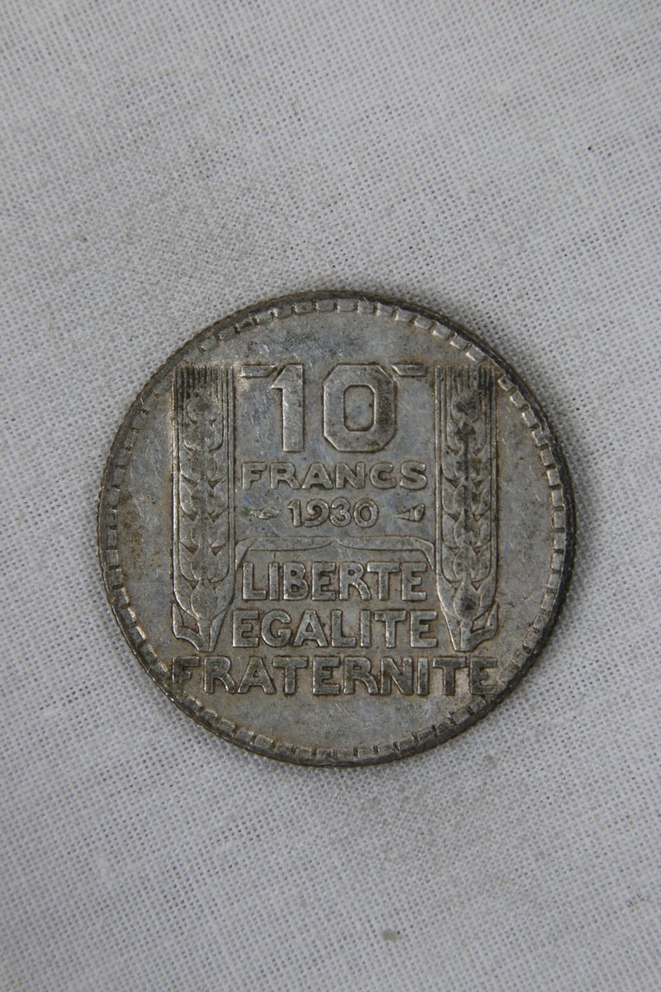 Pièce 10 francs Turin 1930 en argent