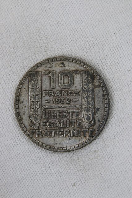 Pièce 10 francs Turin 1932 en argent