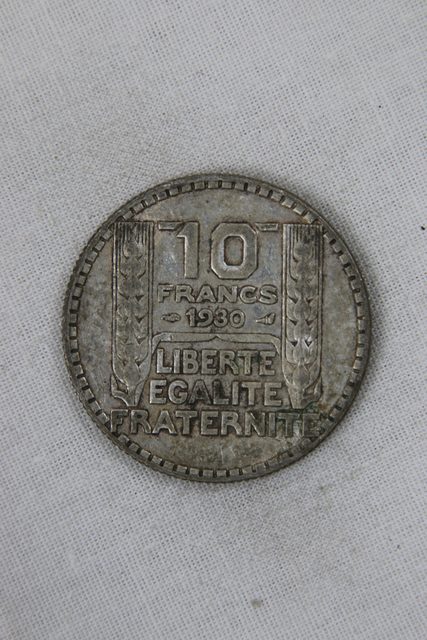 Pièce 10 francs Turin 1930 en argent