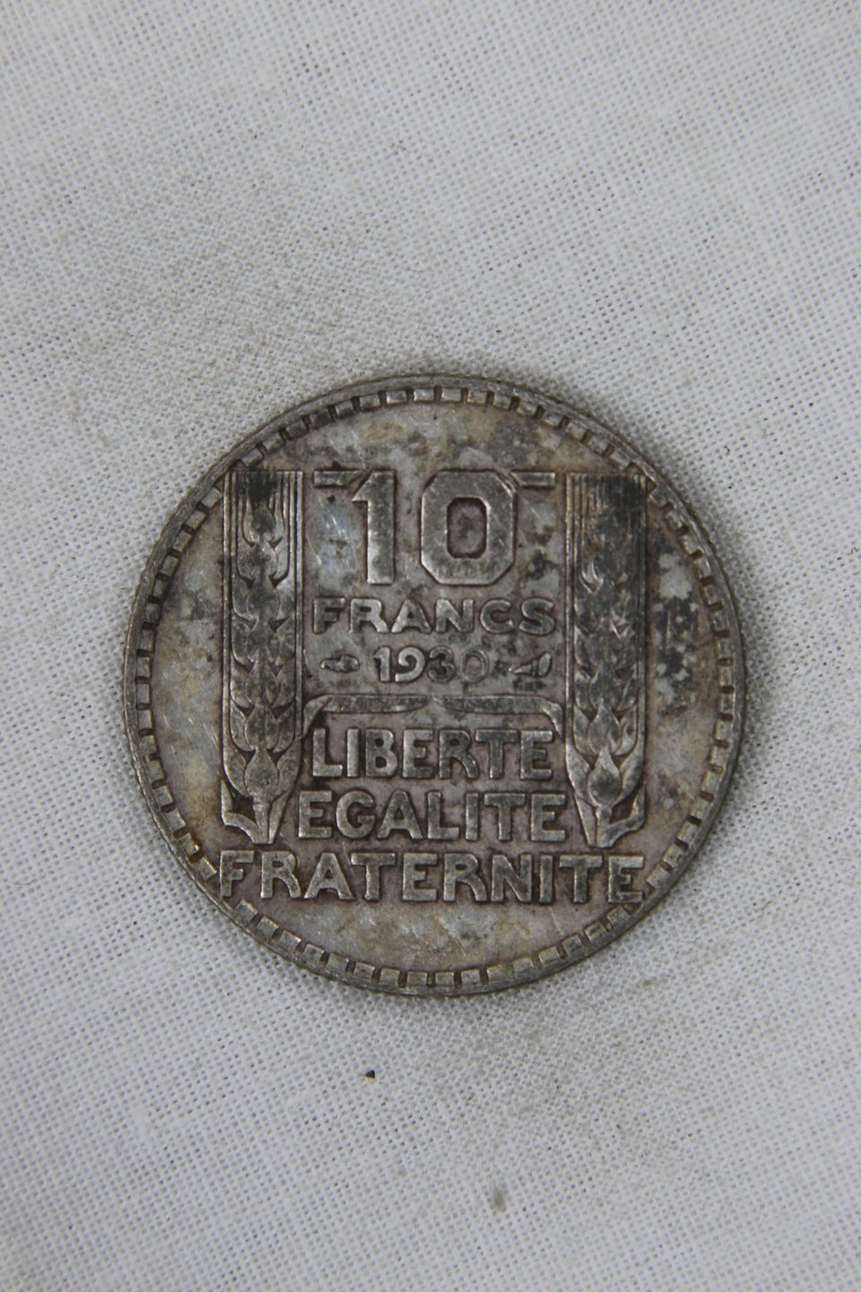 10 francs Turin 1930 en argent