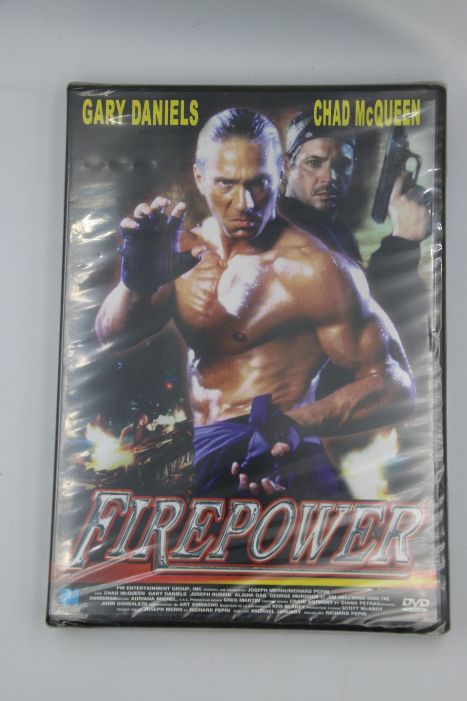 Firepower avec Gary Daniels – DVD sous film
