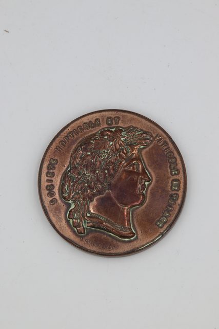 Médaille Société horticole et viticole de Tarare
